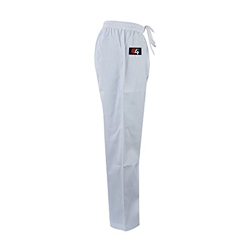 G4 VISION Karate Trousers Martial Arts Karate Pants Student Cotton GI Aikido Kids Pant Kung Fu Adults Kimono Trousers