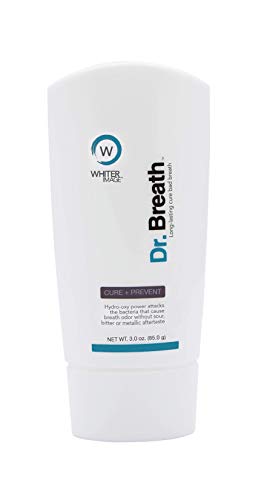 Whiter Image Dr. Breath Cleaner Gel for Fresh Breath Lasting 12 Hours, Fights Bad Breath, Made Safe with All Natural Ingredients