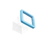 QUXVUIS Fischzuchtbox, Aquarienbrüterei Aufzuchtbox, entwickelt für Jungfische und Clownfisch Isolation, Aquarienbrüterei Aufzucht Jungfisch Inkubator, Blau, 8.6 x 8.6 x 11 cm