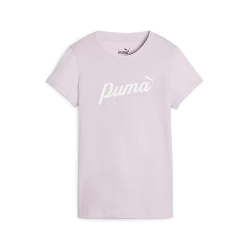 PUMA ESS+ Blossom Script Tee, Unisex-Erwachsene T-Stück, Grape Mist,