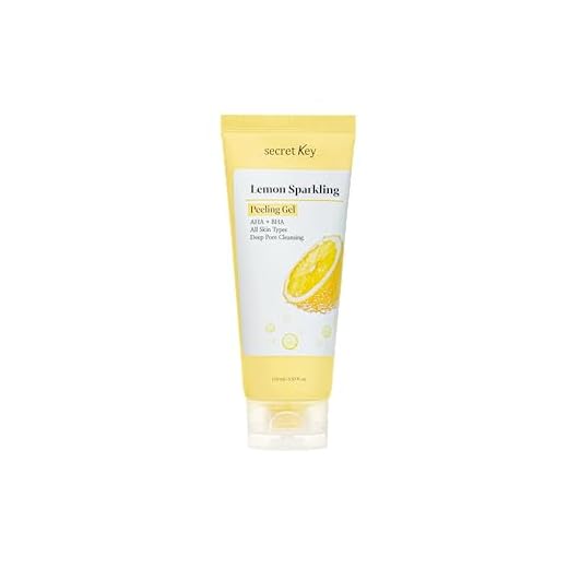 Secret Key Lemon Sparking Peeling Gel 120 ml [Korean Version] by LadyAda