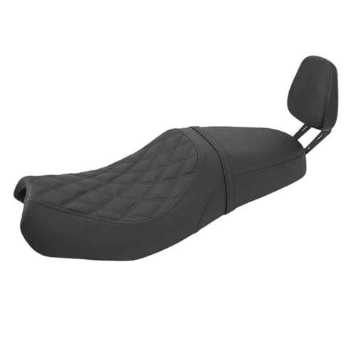Coussin de passager arriere moto accessoire dossier et siege double plat Flash 350