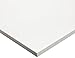 PVC (Polyvinyl Chloride) Sheet, Opaque White, Standard Tolerance, UL 94/ASTM D1784, 1/8" Thickness, 12" Width, 24" Length
