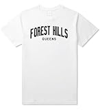 Forest Hills Queens Arch Mens T-Shirt White Large