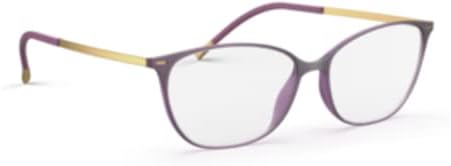 Silhouette Eyeglasses Urban LITE Full Rim 1590 4140 Blackberry/Brass 52/15/140 image 2