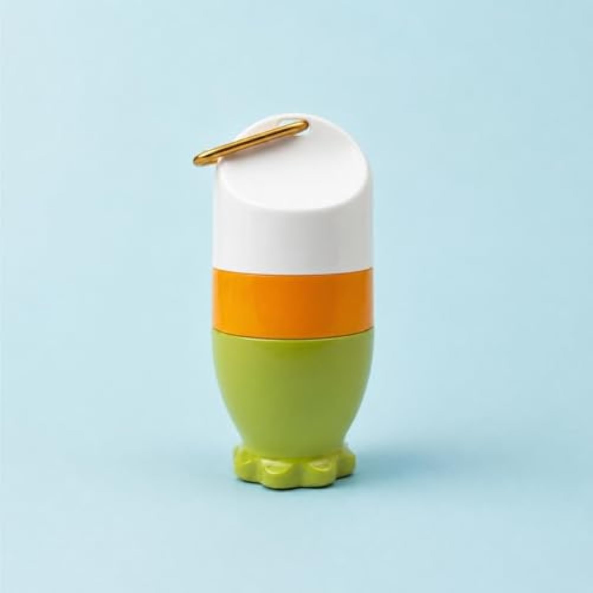 Snap-Fit Cover Sponge Applicator Bottle, Green White