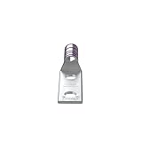 Panduit LCC4/0-12W-X Code Conductor Lug, Two Hole, Long Barrel With Window, 4/0 AWG Copper Conductor Size, 1/2