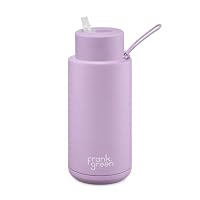 Isolierte Edelstahl-Wasserflasche 1,2 L – Mit Kirschblumen-Motiv, Strohhalm & Griff, Hält Heiß/kalt