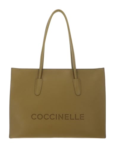 Sac ordinateur portable Myrtha26 Coccinelle en cuir grainé pour femme