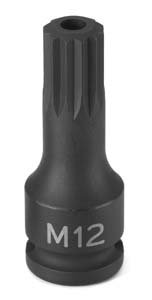 Douille triple carré Grey Pneumatic 1112ST pour l'entretien des moteurs et des suspensions