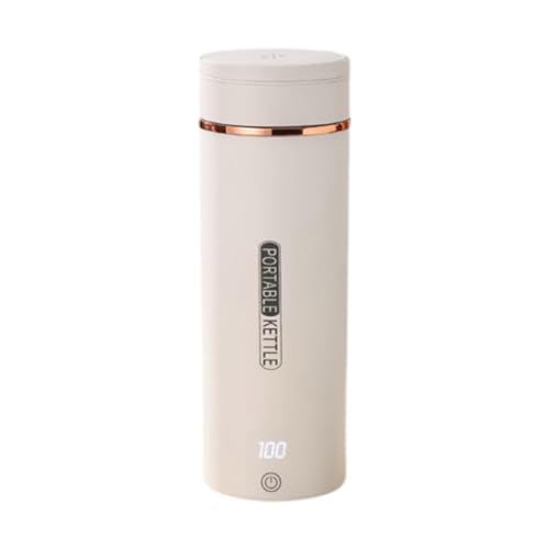 Tetera eléctrica portátil de acero inoxidable 500 ml miniatura 4