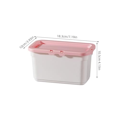 Cabilock 3 Stück Wäsche Pod Box Mit Deckel Stapelbare Waschmittelbehälter Für Wäscheperlen Und Luftdicht Und Platzsparend Ideal Für Die Aufbewahrung Von Waschpulver Und Waschmittel