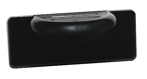 Gardinia Magnet-Halter für Jalousien, Selbstklebend, Ideal für Kippfenster, Halterung für Jalousie-Unterschienen, 5 cm x 2 cm (LxB), Kunststoff/Metall, Schwarz, 2 Stück