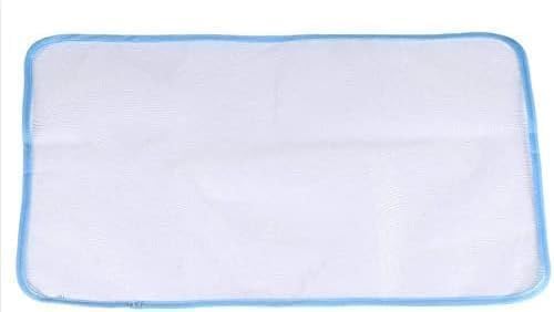 ZhangyiHot - 3 almohadillas de malla protectoras azules para planchar, antiadherentes, antiderretimiento, para facilitar el planchado y proteger tablas de planchar, 50 x 35 cm