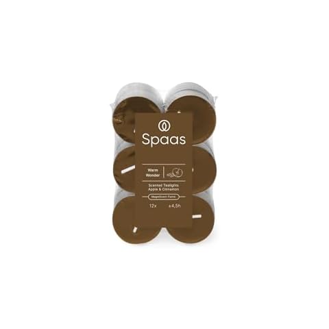 Spaas Scented Tealights with Apple and Cinnamon Cover