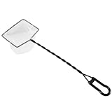 BAZEITFLOW 水族館用 魚掬いネット 折りたたみ式 軽量コンパクト 汎用性の携帯型 魚取り道具 ネット便利 清掃や釣りに