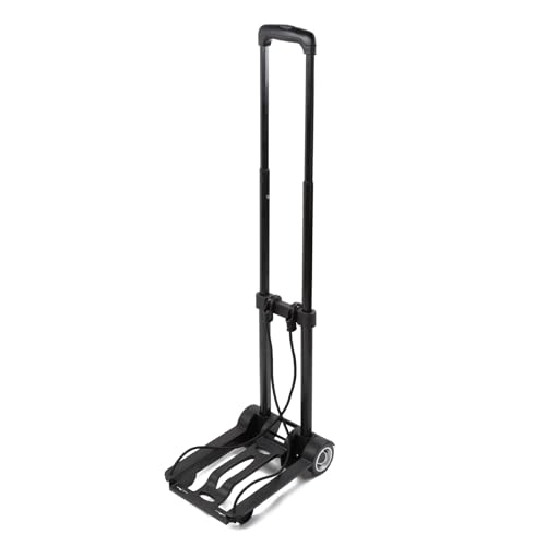 25Kg Heavy Duty Foldable Trolley Cart - Folding Hand Truck for Travel Luggage & Shopping - Portable Barrow for Home Use & Outdoor Activities