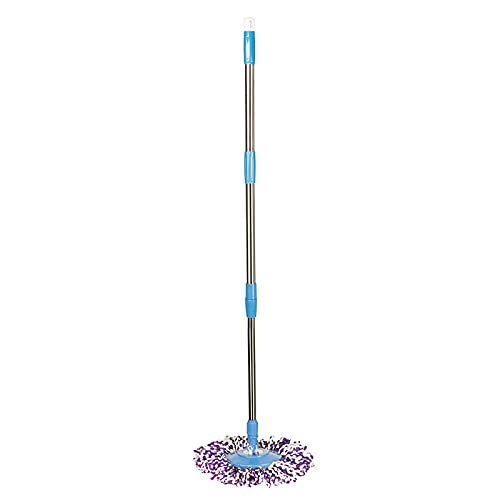 Blue Spin Mop Adjustable Handle And Head Replacement For Home,Office,Car #TOP1