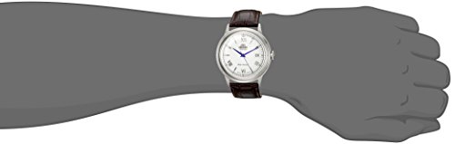 Orient Men's '2nd Gen. Bambino Ver. 2' Japanese Automatic Stainless Steel and Leather Dress Watch