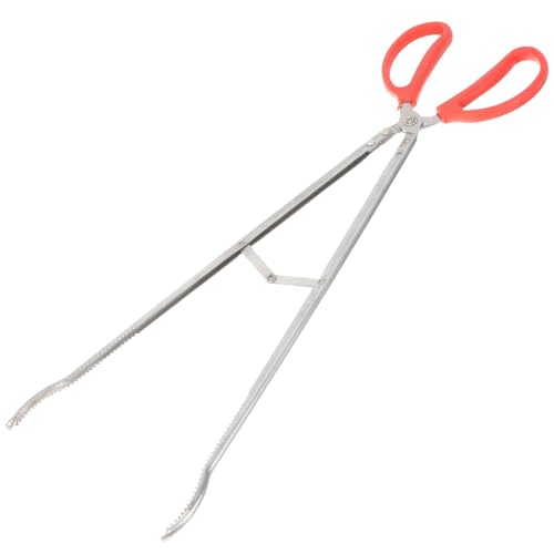 HONMEET Pinzas Para Leña Resistentes De Acero Inoxidable Para Chimeneas Estufas De Leña y Exteriores De Alta Resistencia Para Hogares