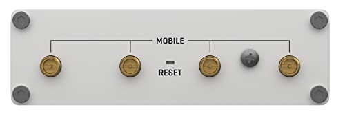 Image of Teltonika TRB500000200 Model TRB500 Industrial 5G Gateway, Speeds of up to 1 Gbps, 1x Ethernet Port, Auto APN, 2X Configurable Inputs /Outputs, Aluminum Housing, AU PSU; Not for use in USA