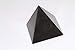 NOVICA Black Onyx Natural Gemstone Energy Channeling Pyramid, Black Night of Peace'