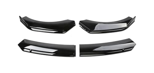 Lèvre de pare-chocs avant finition gloss black premium Panamera 970 971