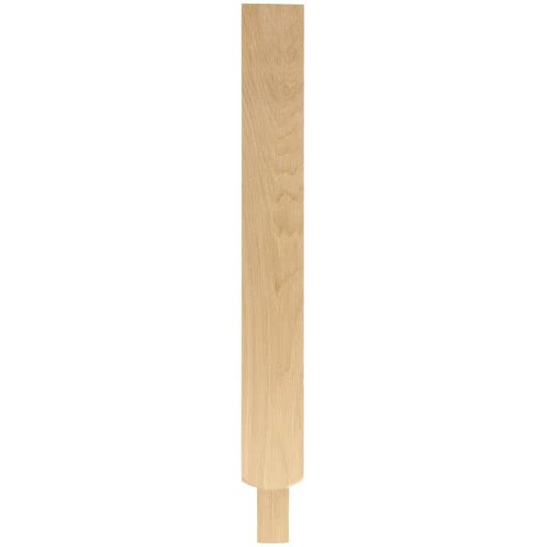 Jackson Woodturners Oak Plain Square Pegged Newel Post 90mm