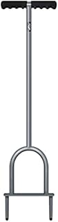 Walensee Lawn Coring Aerator, Manual Grass Dethatching Turf Plug, Core Aerating Tool, Garden Tool, Heavy Duty Aeration for Compacted Soils and Lawns to Prevent Lawn Run-Off and Soil Compaction