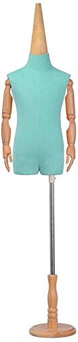 Mannequin Torso Mannequin Dress Form Torso Female Mannequin Torso Body Display Designer Show Child Model Props Detachable Clothing Match Wood