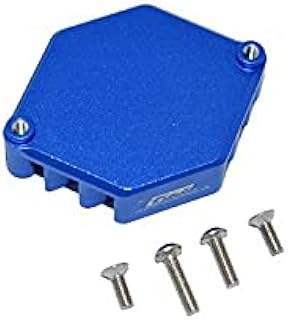 GPM For Losi 1:10 Lasernut U4 Tenacity LOS03028 / Tenacity DB Pro LOS03027V2 Upgrade Parts Aluminum Electric Control Mount With Heat Sink - 5Pc Set Blue