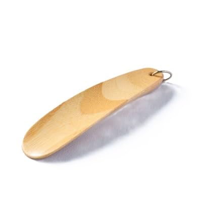 [職人の手づくり]竹製の携帯靴べら(1本)