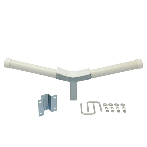 KUAFU Boat Trailer V-Guide Compatible with 3" x 3" Front Cross Member Galvanized on Center Support with Bracket&U-Bolts by KUAFU - Image 4