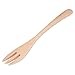 Forchette in legno per cucinare - Confezione da 1 forchetta in legno di dimensioni perfette Ottimo per cucinare - Forchetta da degustazione per grigliate per insalata e pasta in legno - Utensili da cu