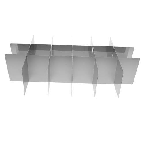 MUCKLILY Odén Calentador De Ollas Divisor De Metal Rejilla De Separador Para Cocinar Ollas Calientes Versátil Para Oden y Brochetas Restaurante