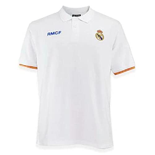 Polo Real Madrid Blanco Junior pour habiller votre enfant avec élégance les jours de match