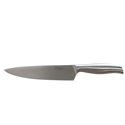 Faca Inox do Chef 8 Polegadas Cabo Inox