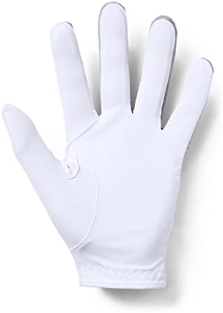 Under Armour Men Medal Golf Gloves White/Grey Extra Lge