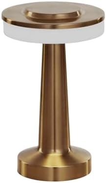 LUMINÁRIA DE MESA LED TASCHIBRA PHAROS RECARREGÁVEL OURO