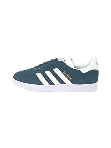adidas Men's Gazelle Multisport Outdoor Shoes (Core Black/White/Gold Metallic), 9.5 UK 44 EU