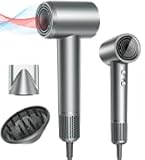 Hair Dryer, Professional Ionic Hair Dryer for Fast Drying, High Speed Hair Blow Dryer with Diffuser for Home Salon Travel, Constant Temperature Hair Care Without Hair Damage