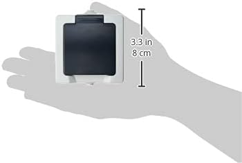 Kopp 107802006 Protective Contact Socket with Lid and Increased Touch Protection Surface-Mounted for Damp Rooms Nautic grey, 107856005 - Image 5