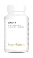 Baicalin 500 mg pro Tag - Trägt zu einer gesunden Leber bei - Hilft, die Leber zu reinigen und zu entgiften - Entspannende, antivirale und entzündungshemmende Eigenschaften- Vegan - Supersmart