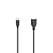 Price comparison product image Hama "Flexi-Slim USB-C-OTG Cable, USB 2.0, 480 Mbit/s, Black, 0.15m