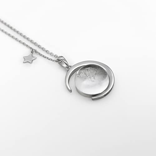 Space & Meteorite - Real Moon Dust Meteorite Necklace, NASA Space Gifts for Men & Women, Moon Rock, Astronomy3