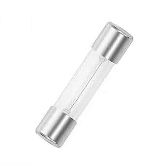 Flysmart Glass Tube Fuse 5x20mm 6A 250V – Slow Blow Time Delay Fuses for Electronics and Power Supplies-image-1