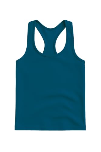 Image of Kurve Premium Girls Seamless Supersoft Wide Strap Comfortable Racerback Tank (Made with Love in The USA)