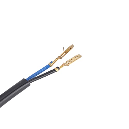 Ventola Sottile da 7 Pollici Ventola di Raffreddamento del Radiatore Elettrica Push Pull Thermo 12V con Kit di Montaggio Universale Nero