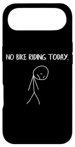 Sad Stickman Biker No Biking Today �I�[�g�o�C �����Y ���f�B�[�X �L�b�Y �X�}�z�P�[�X iPhone Air �p