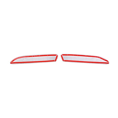 Housse poignée Porsche 911 en véritable carbone rouge METYOUCAR - 7